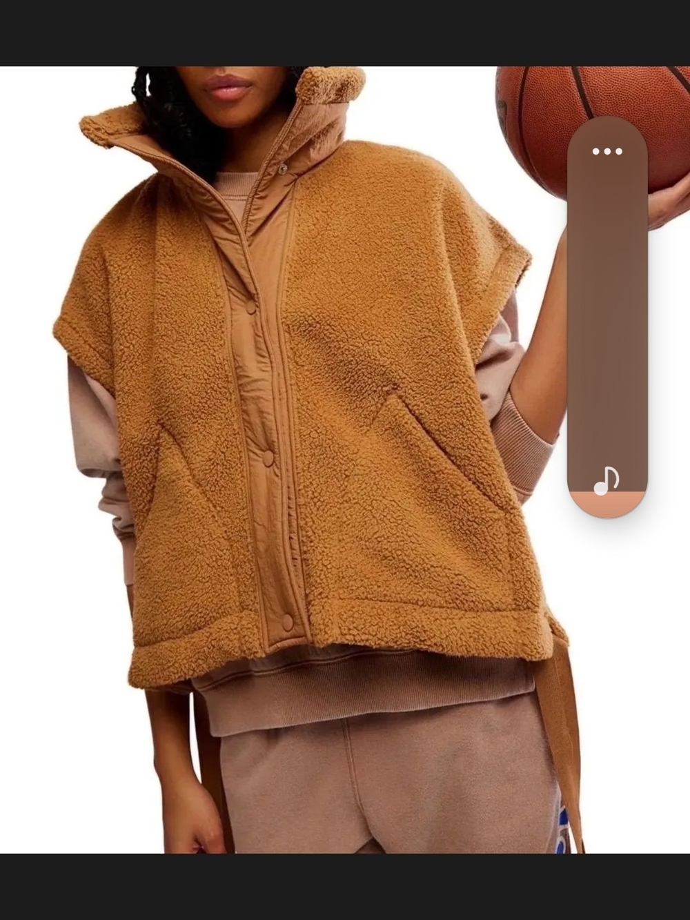 Free People Scout It Out Fleece Sz M